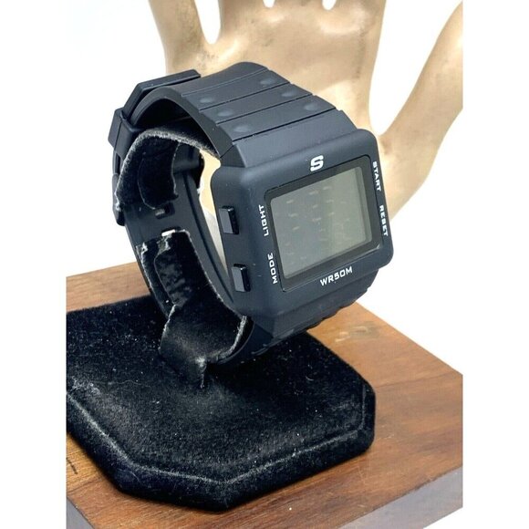 Skechers Men's Watch SR1077W Digital Sport Quartz Black Rubber Band 44mm - Picture 14 of 14